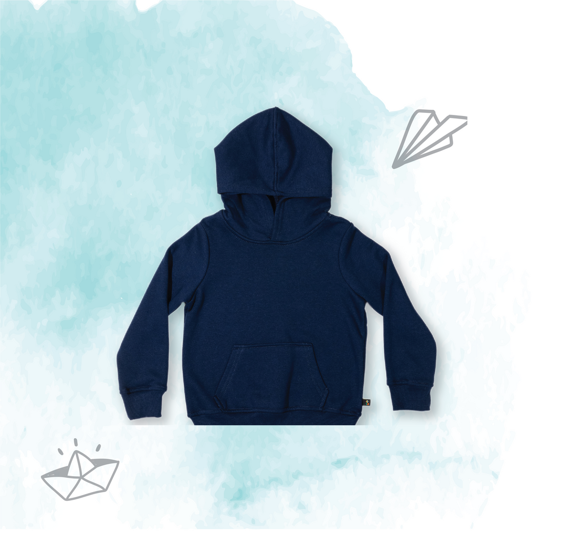 Peacoat Fleece Hoodie