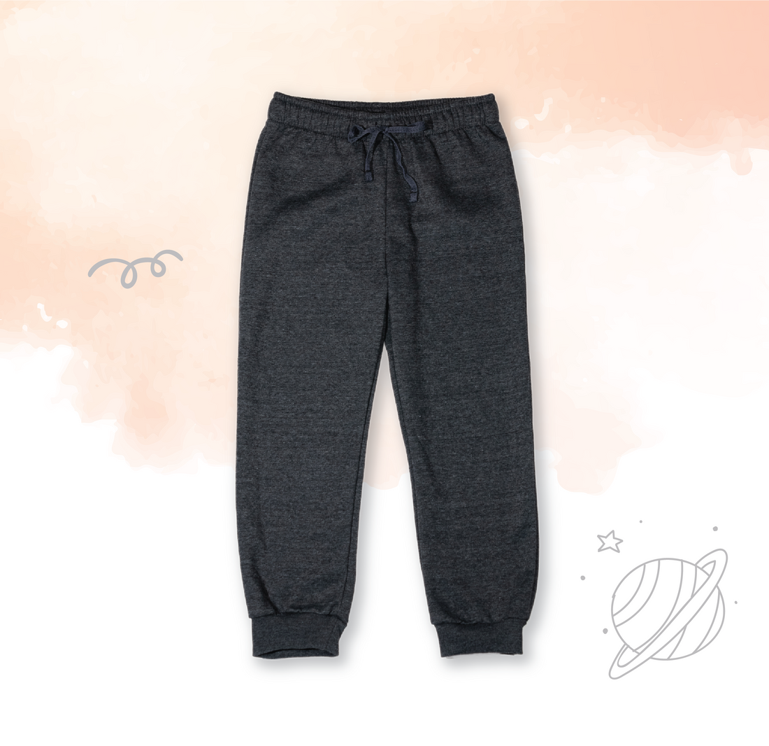 Fleece Jogger - Charcoal Heather