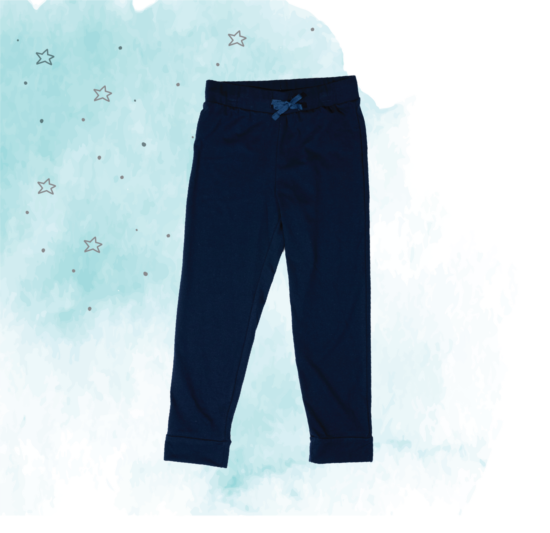 Peacoat Jersey Pull on Jogger