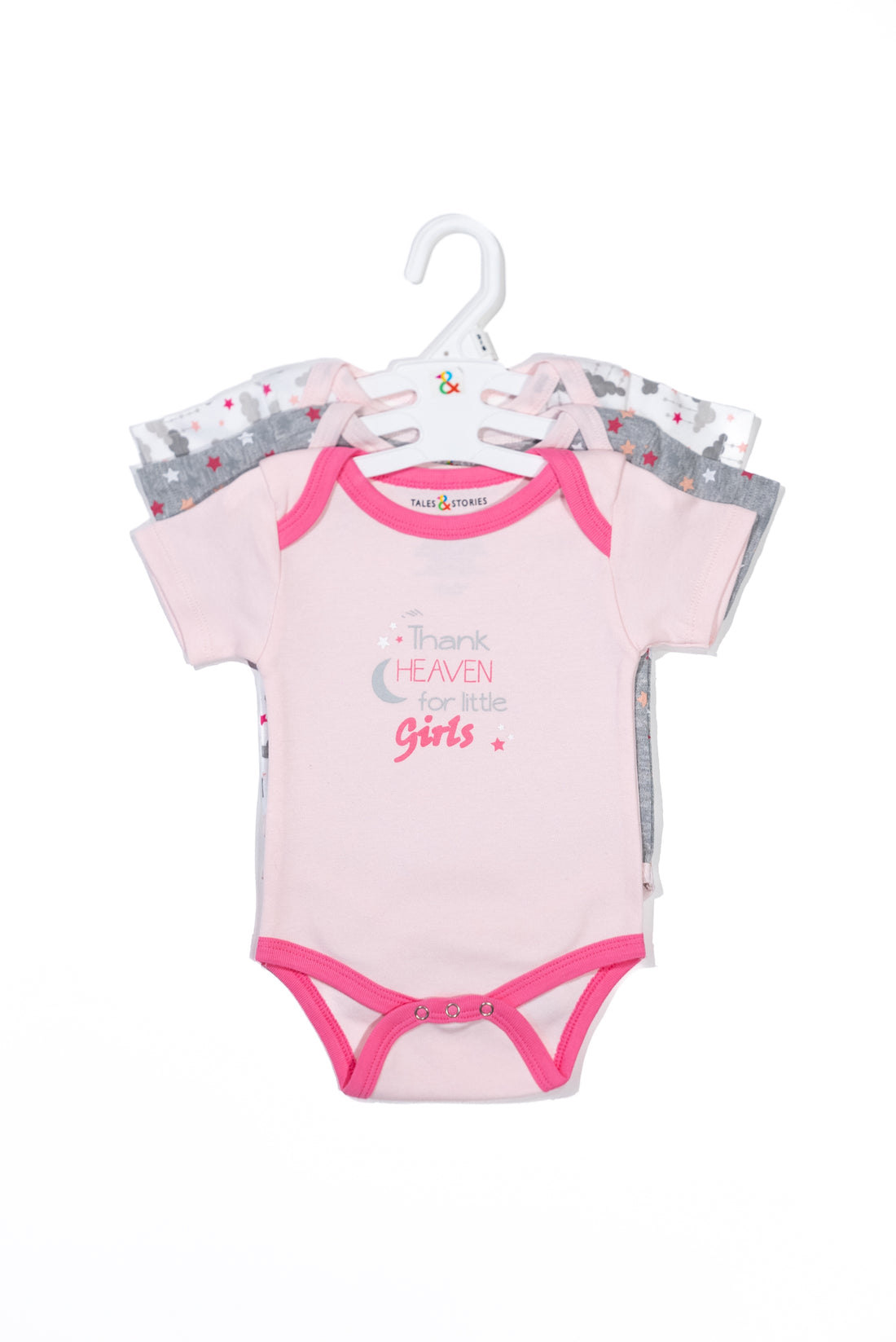 Thank Heaven for Little Girls 3 PK Bodysuit