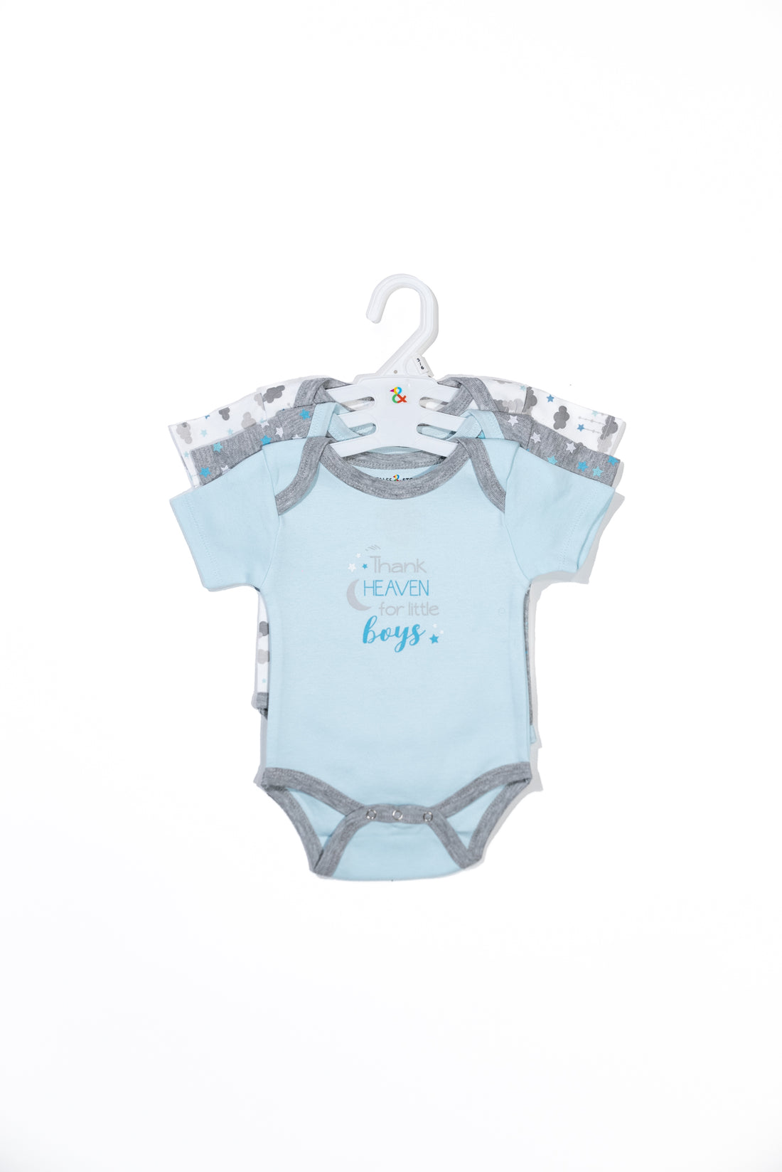 Thank Heaven for Little Boys 3 PK Bodysuit