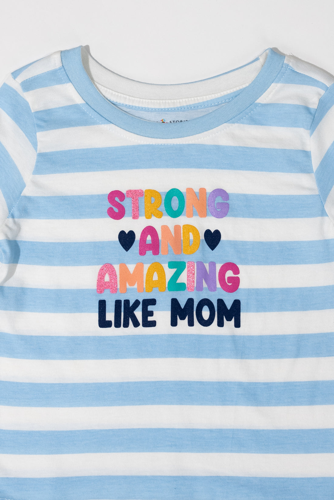 Long Sleeve Strong Like Mom Graphic Tee