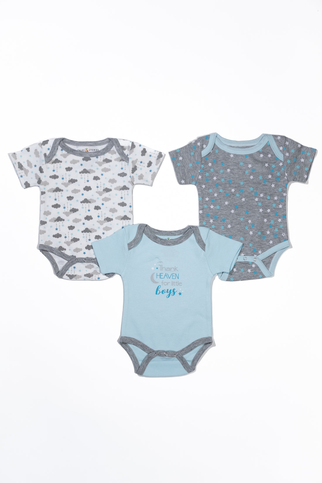 Thank Heaven for Little Boys 3 PK Bodysuit