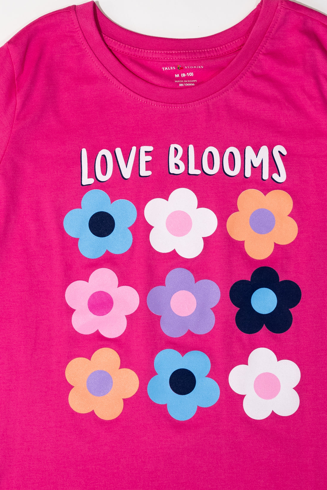 Long Sleeve Love Blooms Graphic Tee