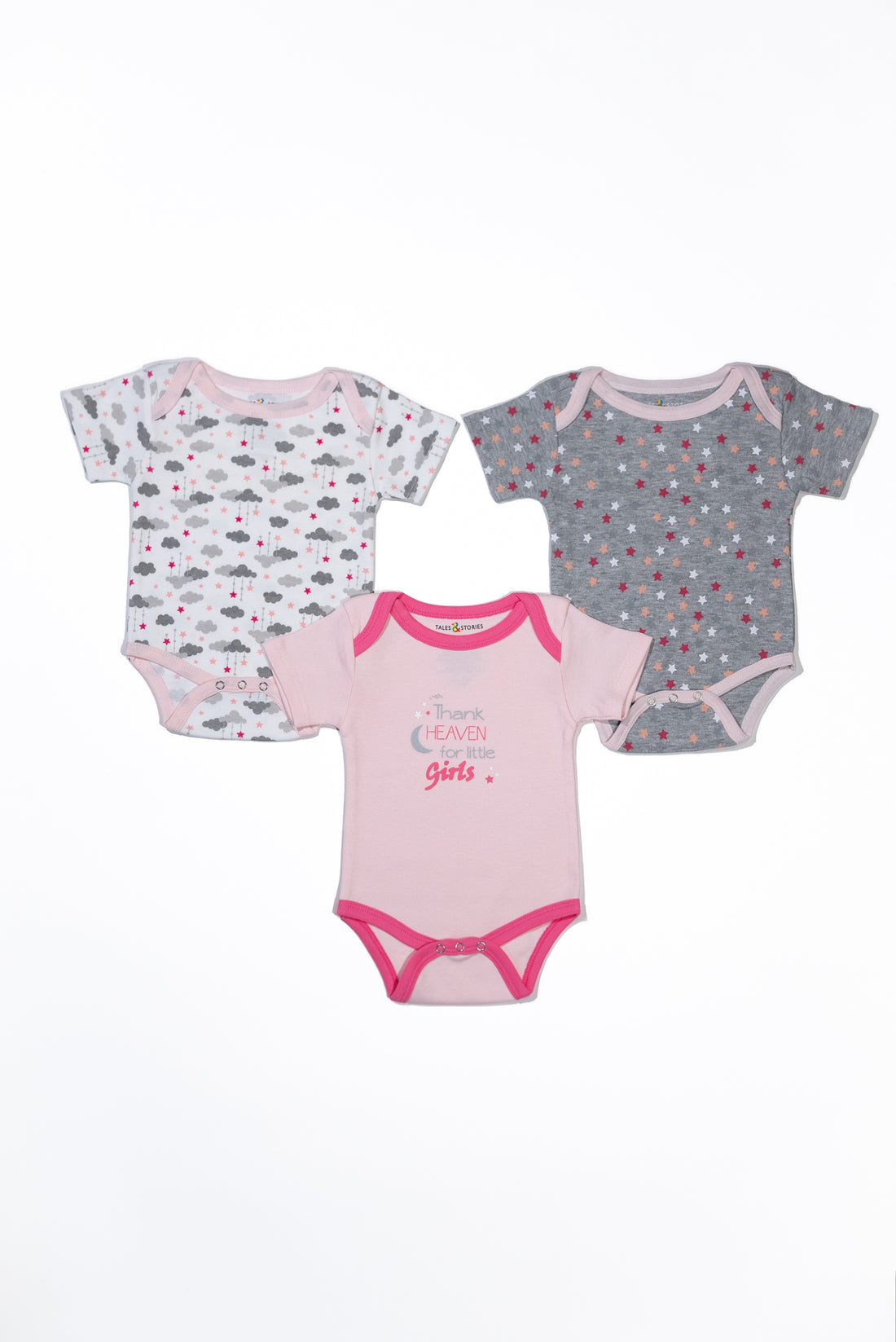 Thank Heaven for Little Girls 3 PK Bodysuit