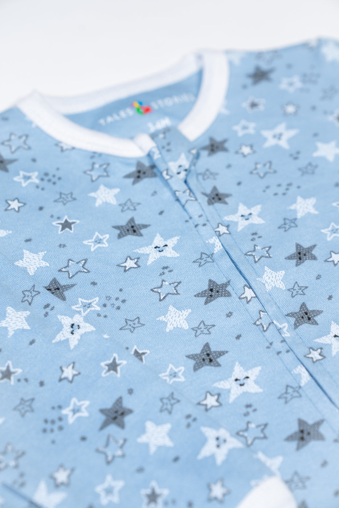 Daddy's Little Star 2 PK Reversible Zipper Footie