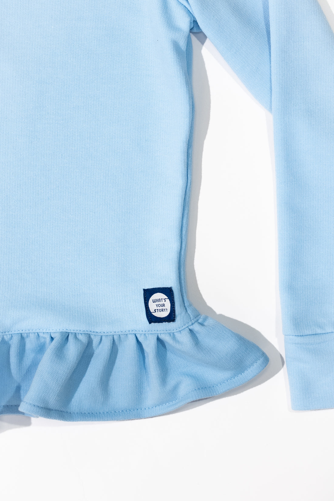 Sky Ruffle Hooded Jacket