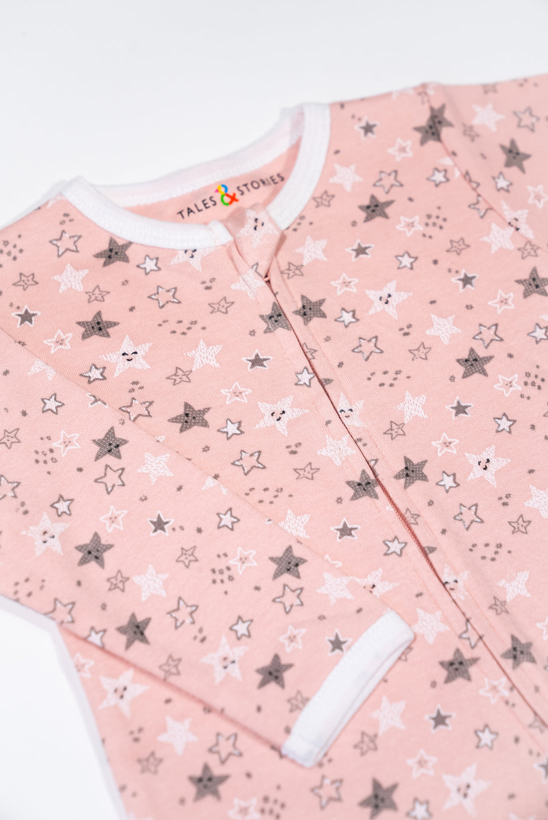 Mommy's Little Star 2 PK Reversible Zipper Footie