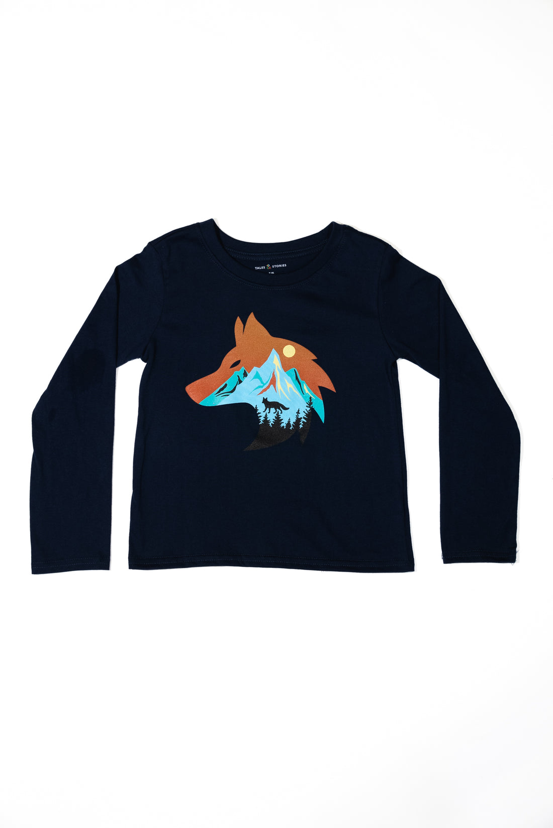 Long Sleeve Wolf Graphic Tee
