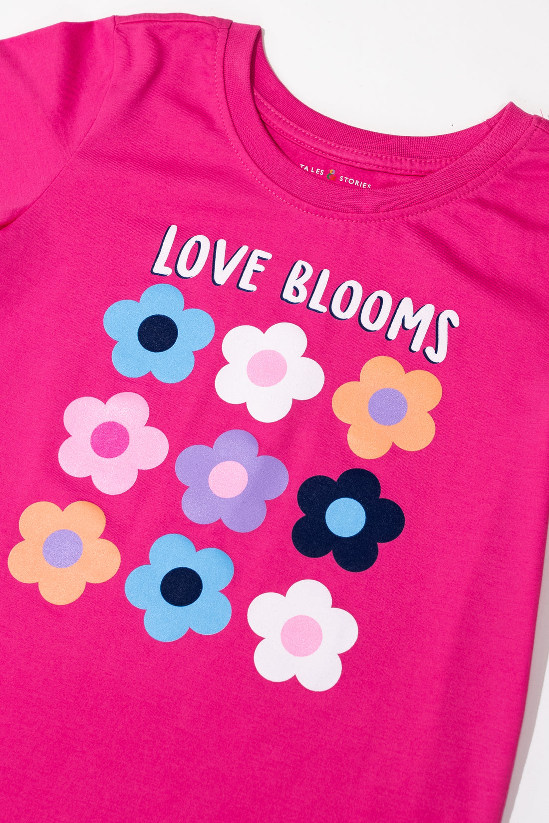 Long Sleeve Love Blooms Graphic Tee